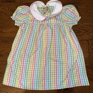 Beaufort Bonnet Company Maerin Fitz Frock - Old Preston Plaid size 3T